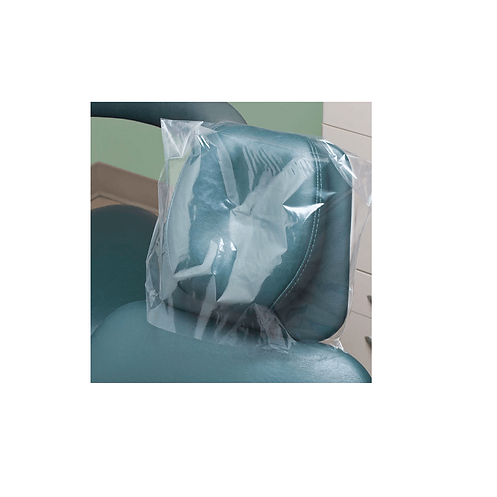 Wide Clear Plastic Headrest Covers