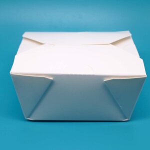 White Togo Food Containers