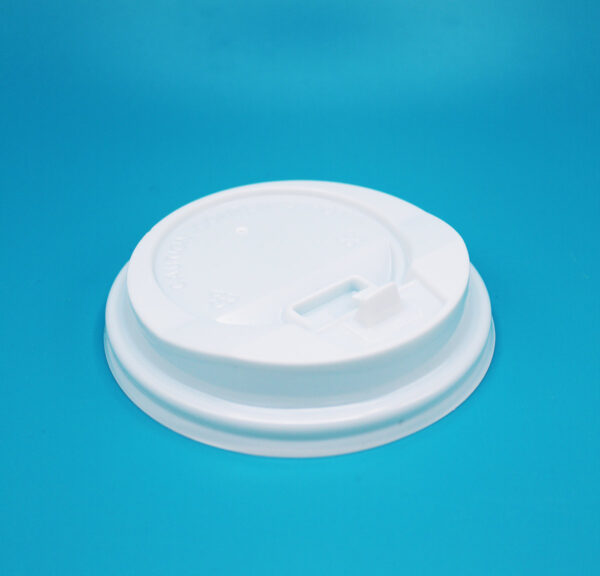 Black Hot Paper Cup Lid - Image 2