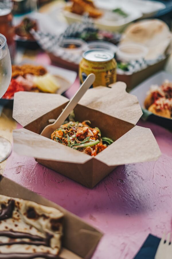 White Togo Food Containers - Image 2